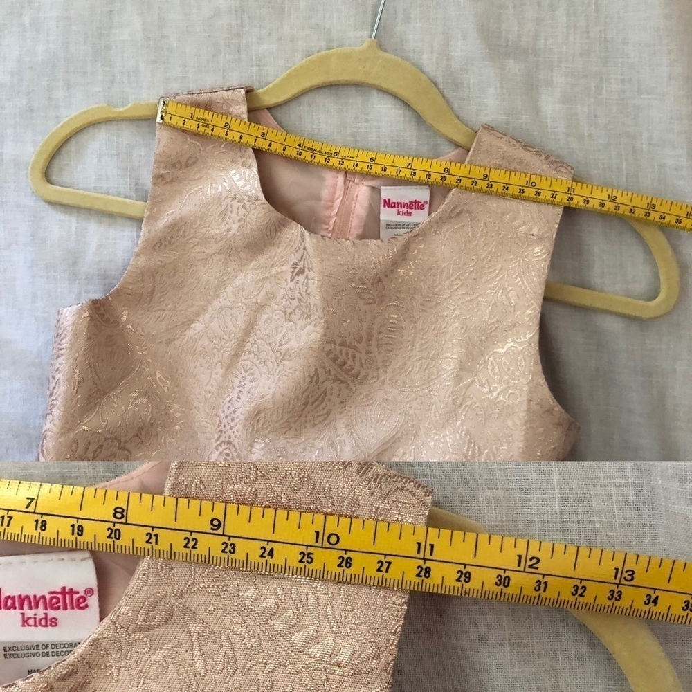 Nanette Kids Pink Dress NWT Sz 14 - Picture 4 of 7